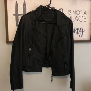 Leather jacket